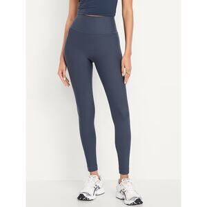 SET Active Sportbody High Rise Legging Women's Small Navy Compression